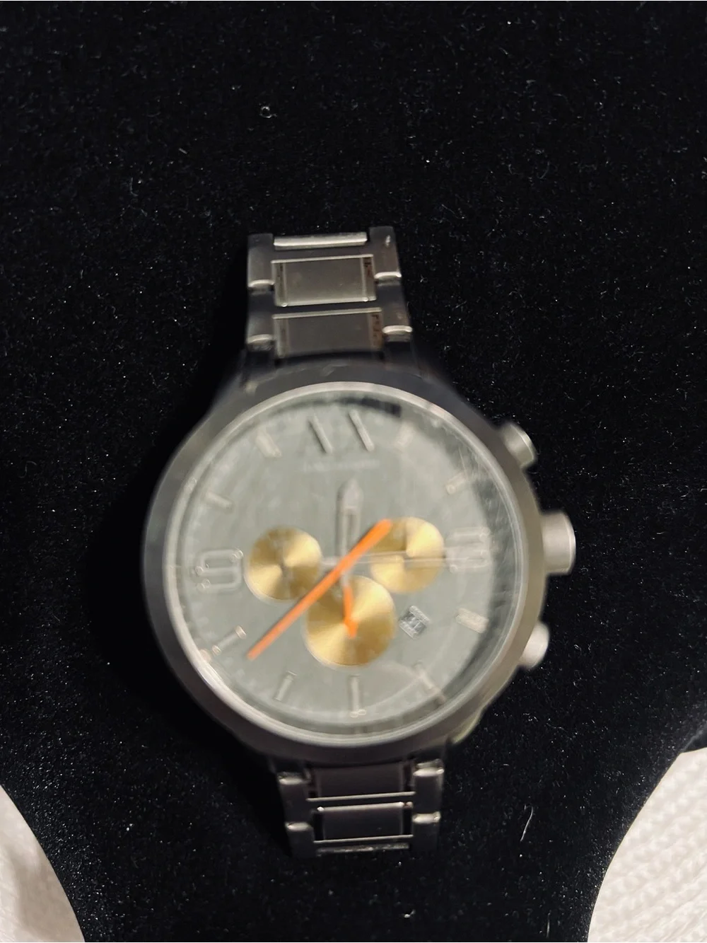 Armani Exchange grey chronograph